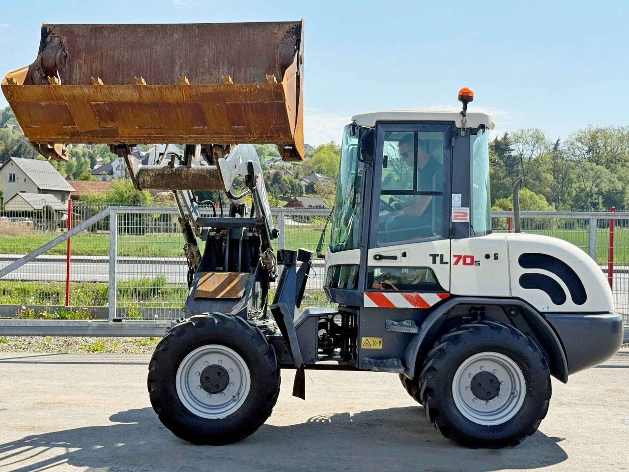 Kolový nakladač Neuson WACKER WL 50 * TOPZUSTAND Terex TL 70 s * RADLADER * 4x4 * TOPZUSTAND: obrázek 10