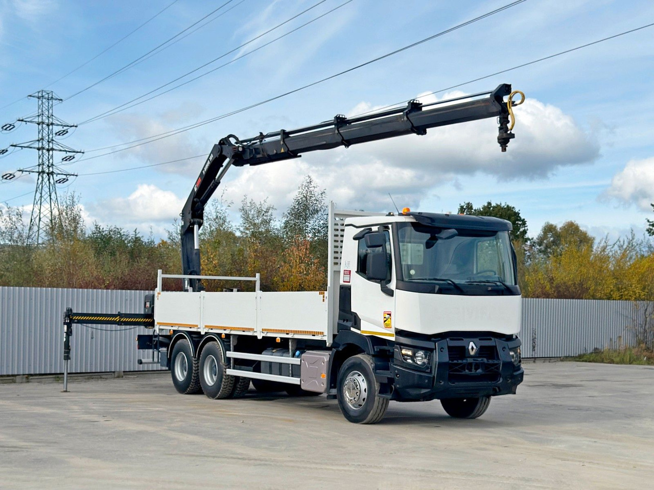 Renault C 380* HIAB X-HIDUO 188 B-3/FUNK*6x4 - Auto s hydraulickou rukou: obrázek 2 Renault C 380* HIAB X-HIDUO 188 B-3/FUNK*6x4 - Auto s hydraulickou rukou: obrázek 2
