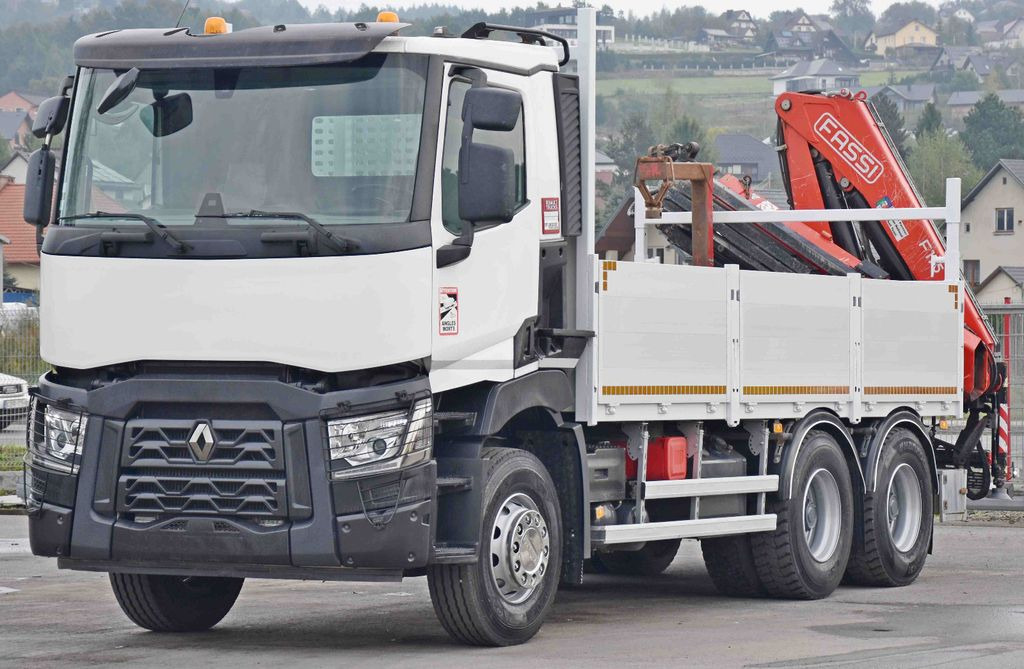 Renault C 380*PRITSCHE 5,45m*FASSI F175A.0.22+ FUNK/6x4 - Auto s hydraulickou rukou, Nákladní automobil valníkový/ Plošinový: obrázek 4 Renault C 380*PRITSCHE 5,45m*FASSI F175A.0.22+ FUNK/6x4 - Auto s hydraulickou rukou, Nákladní automobil valníkový/ Plošinový: obrázek 4