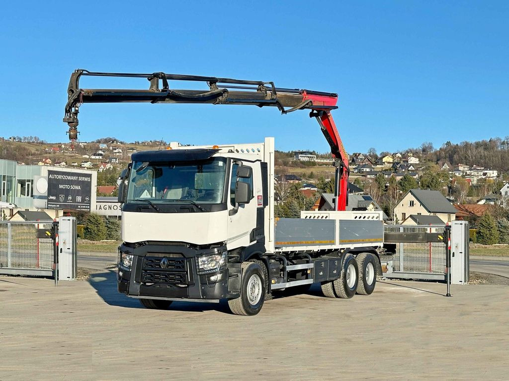Renault C 380 *PRITSCHE 6,80m * PK 18002-EH C + FUNK*6x4 - Auto s hydraulickou rukou, Nákladní automobil valníkový/ Plošinový: obrázek 2 Renault C 380 *PRITSCHE 6,80m * PK 18002-EH C + FUNK*6x4 - Auto s hydraulickou rukou, Nákladní automobil valníkový/ Plošinový: obrázek 2