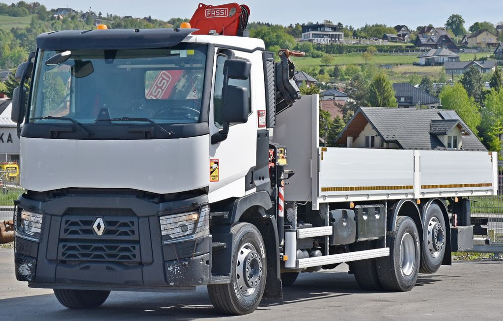 Renault C 380 * PRITSCHE 7,05 m* FASSI F 135C + FUNK - Auto s hydraulickou rukou: obrázek 4 Renault C 380 * PRITSCHE 7,05 m* FASSI F 135C + FUNK - Auto s hydraulickou rukou: obrázek 4