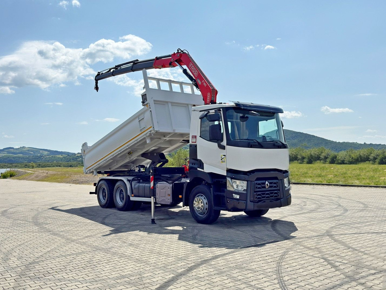 Renault C 430 * FASSI F165A.0.23 + FUNK * 6x4 - Sklápěč, Auto s hydraulickou rukou: obrázek 2 Renault C 430 * FASSI F165A.0.23 + FUNK * 6x4 - Sklápěč, Auto s hydraulickou rukou: obrázek 2