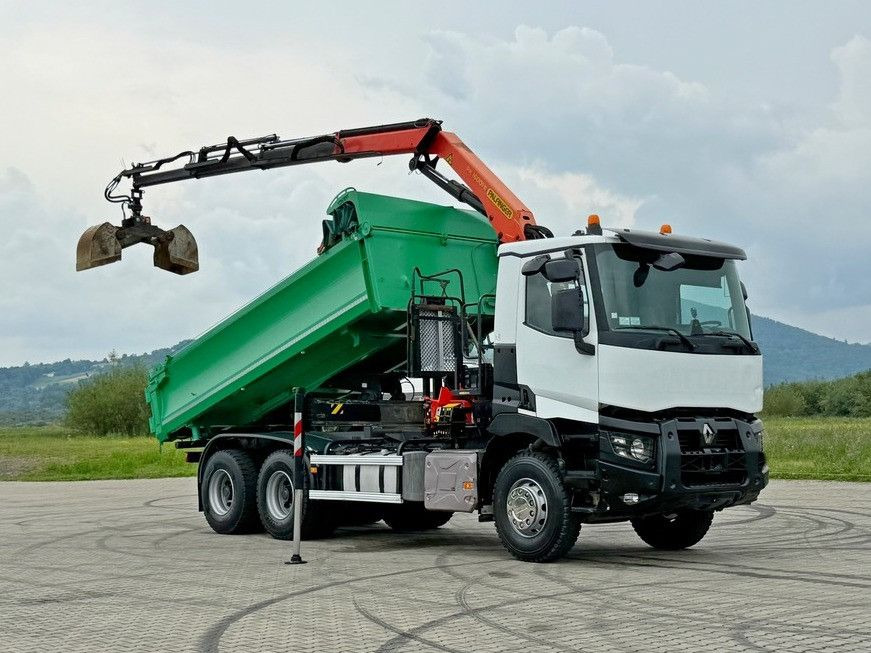 Renault C 430 *KIPPER 5,10 m + PK 16001 - K B* 6x4 - Auto s hydraulickou rukou: obrázek 2 Renault C 430 *KIPPER 5,10 m + PK 16001 - K B* 6x4 - Auto s hydraulickou rukou: obrázek 2