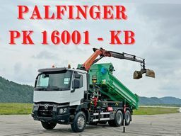 Renault C 430 *KIPPER 5,10 m + PK 16001 - K B* 6x4 - Auto s hydraulickou rukou: obrázek 1 Renault C 430 *KIPPER 5,10 m + PK 16001 - K B* 6x4 - Auto s hydraulickou rukou: obrázek 1