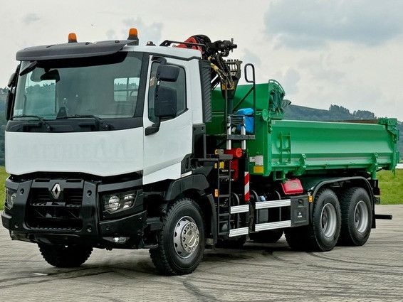 Renault C 430 *KIPPER 5,10 m + PK 16001 - K B* 6x4 - Auto s hydraulickou rukou: obrázek 5 Renault C 430 *KIPPER 5,10 m + PK 16001 - K B* 6x4 - Auto s hydraulickou rukou: obrázek 5