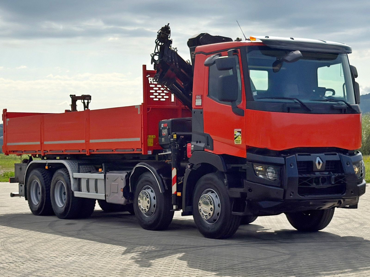 Renault C 430 *KIPPER 6,80m* HIAB X-HIDUO 188 ES-4 * 8x4 - Auto s hydraulickou rukou: obrázek 4 Renault C 430 *KIPPER 6,80m* HIAB X-HIDUO 188 ES-4 * 8x4 - Auto s hydraulickou rukou: obrázek 4
