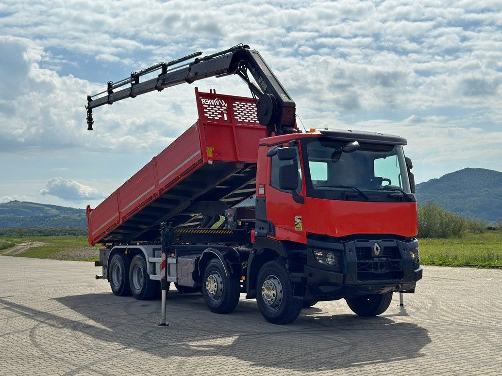Renault C 430 *KIPPER 6,80m* HIAB X-HIDUO 188 ES-4 * 8x4 - Auto s hydraulickou rukou: obrázek 2 Renault C 430 *KIPPER 6,80m* HIAB X-HIDUO 188 ES-4 * 8x4 - Auto s hydraulickou rukou: obrázek 2