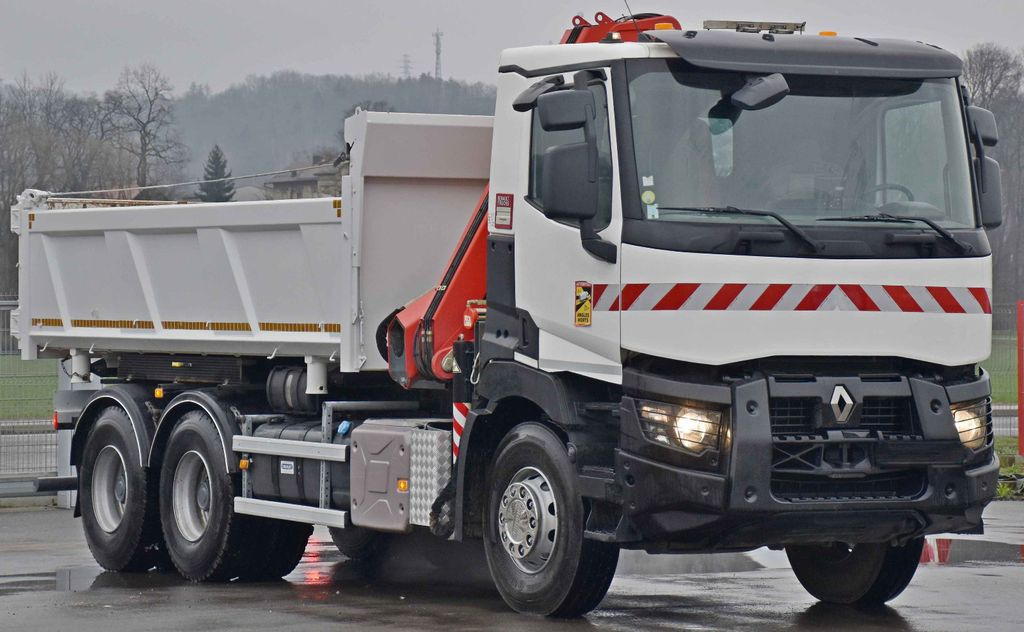 Renault C380 *KIPPER 5,10 m* FASSI F175A.0.22+FUNK /6x4 - Sklápěč, Auto s hydraulickou rukou: obrázek 4 Renault C380 *KIPPER 5,10 m* FASSI F175A.0.22+FUNK /6x4 - Sklápěč, Auto s hydraulickou rukou: obrázek 4
