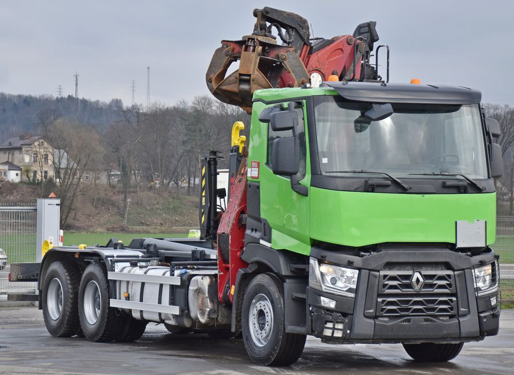 Renault C430* ABROLLKIPPER *LIV 170Z 78 * 6x4 - Hákový nosič kontejnerů, Auto s hydraulickou rukou: obrázek 3 Renault C430* ABROLLKIPPER *LIV 170Z 78 * 6x4 - Hákový nosič kontejnerů, Auto s hydraulickou rukou: obrázek 3