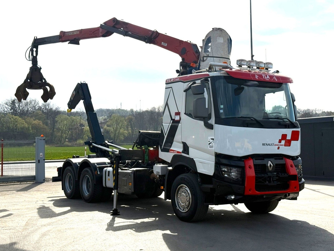 Renault C520 * ABROLLKIPPER 4,80 m * KESLA * 6x4! - Hákový nosič kontejnerů, Auto s hydraulickou rukou: obrázek 2 Renault C520 * ABROLLKIPPER 4,80 m * KESLA * 6x4! - Hákový nosič kontejnerů, Auto s hydraulickou rukou: obrázek 2
