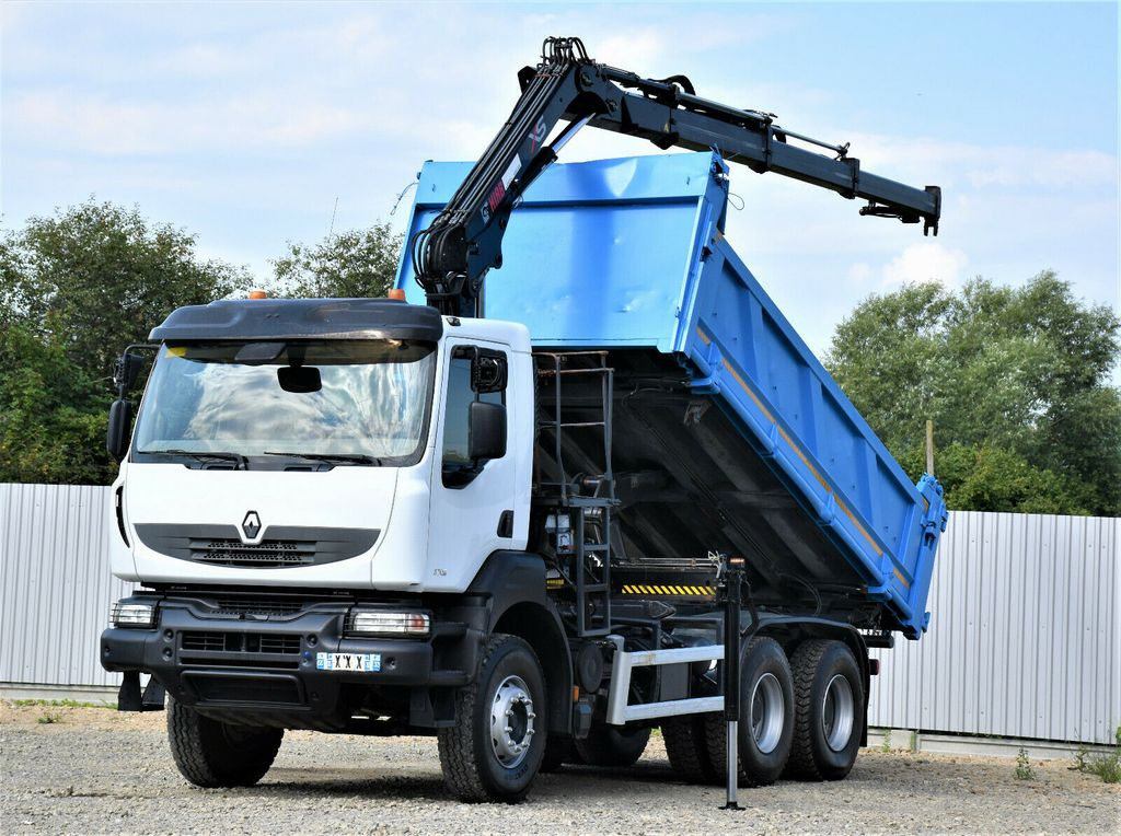 Renault KERAX 370 DXI* HIAB 122B-3 HIDUO/FUNK * 6x4 Renault KERAX 370 DXI* HIAB 122B-3 HIDUO/FUNK * 6x4 - Sklápěč, Auto s hydraulickou rukou: obrázek 1 Renault KERAX 370 DXI* HIAB 122B-3 HIDUO/FUNK * 6x4 Renault KERAX 370 DXI* HIAB 122B-3 HIDUO/FUNK * 6x4 - Sklápěč, Auto s hydraulickou rukou: obrázek 1