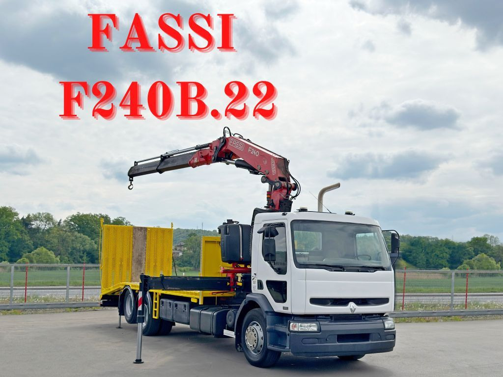 Renault PREMIUM 320 * FASSI F240B.22 + FUNK* TOP - Odtahovka: obrázek 1 Renault PREMIUM 320 * FASSI F240B.22 + FUNK* TOP - Odtahovka: obrázek 1