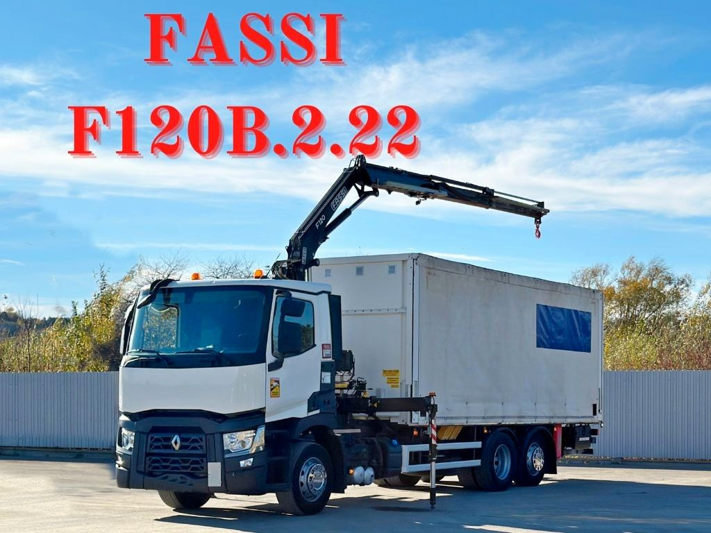 Renault T380 * FASSI F120B.2.22 + FUNK / 6x2! - Auto s hydraulickou rukou: obrázek 1 Renault T380 * FASSI F120B.2.22 + FUNK / 6x2! - Auto s hydraulickou rukou: obrázek 1