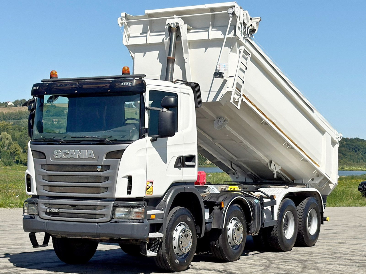 Scania G 420 * KIPPER * 8x4 * TOPZUSTAND - Sklápěč: obrázek 4 Scania G 420 * KIPPER * 8x4 * TOPZUSTAND - Sklápěč: obrázek 4
