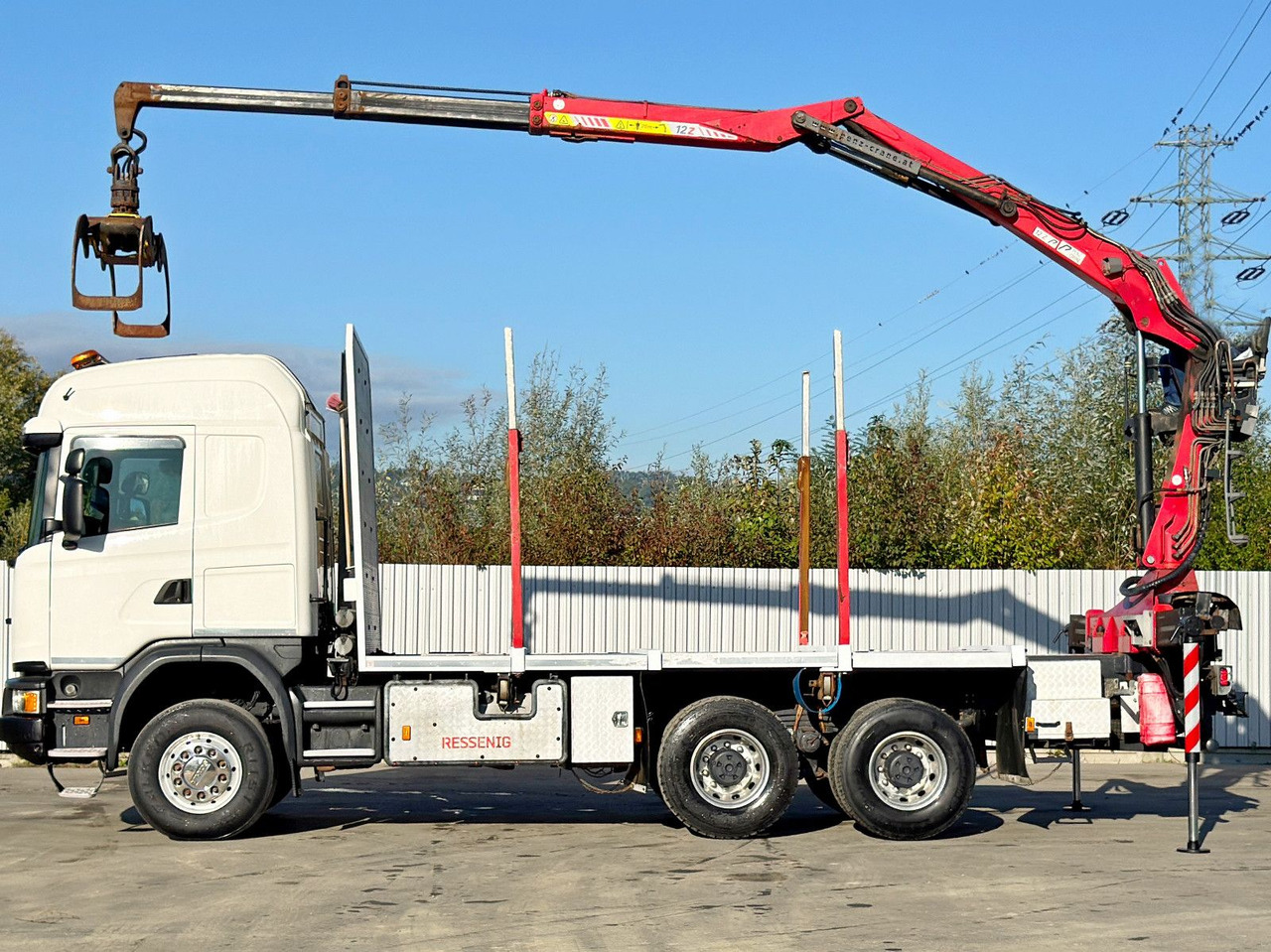 Scania G490* HOLZTRANSPORTER * PENZ 12Z8.70* 6x6 - Auto s hydraulickou rukou: obrázek 5 Scania G490* HOLZTRANSPORTER * PENZ 12Z8.70* 6x6 - Auto s hydraulickou rukou: obrázek 5
