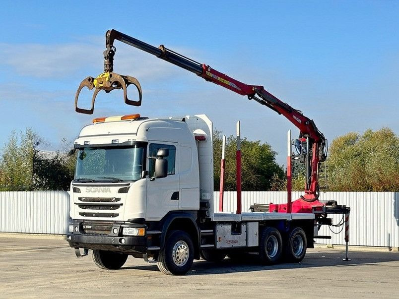Scania G490* HOLZTRANSPORTER * PENZ 12Z8.70* 6x6 - Lesovůz, Auto s hydraulickou rukou: obrázek 2 Scania G490* HOLZTRANSPORTER * PENZ 12Z8.70* 6x6 - Lesovůz, Auto s hydraulickou rukou: obrázek 2