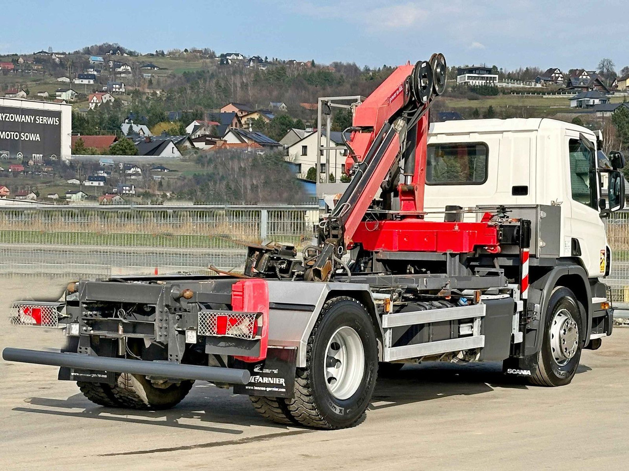 Scania P 250 * HMF 635 K2 + FUNK * TOPZUSTAND - Auto s hydraulickou rukou: obrázek 3 Scania P 250 * HMF 635 K2 + FUNK * TOPZUSTAND - Auto s hydraulickou rukou: obrázek 3