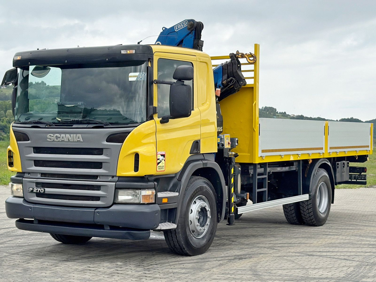 Scania P 270 * FASSI F110A.23 + FUNK * TOPZUSTAND - Auto s hydraulickou rukou: obrázek 4 Scania P 270 * FASSI F110A.23 + FUNK * TOPZUSTAND - Auto s hydraulickou rukou: obrázek 4