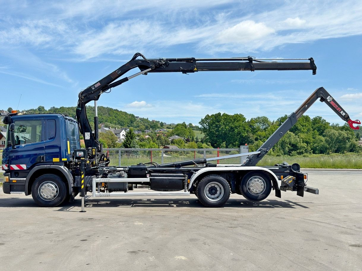 Scania P 360 * ABROLLKIPPER * HIAB 111 BS -2 HIDUO/FUNK - Hákový nosič kontejnerů, Auto s hydraulickou rukou: obrázek 5 Scania P 360 * ABROLLKIPPER * HIAB 111 BS -2 HIDUO/FUNK - Hákový nosič kontejnerů, Auto s hydraulickou rukou: obrázek 5