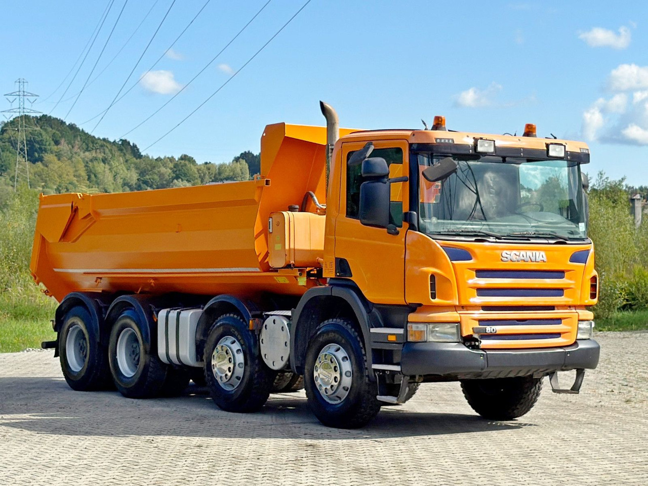 Scania P 380 Kipper * 8x4 * TOPZUSTAND - Sklápěč: obrázek 1 Scania P 380 Kipper * 8x4 * TOPZUSTAND - Sklápěč: obrázek 1
