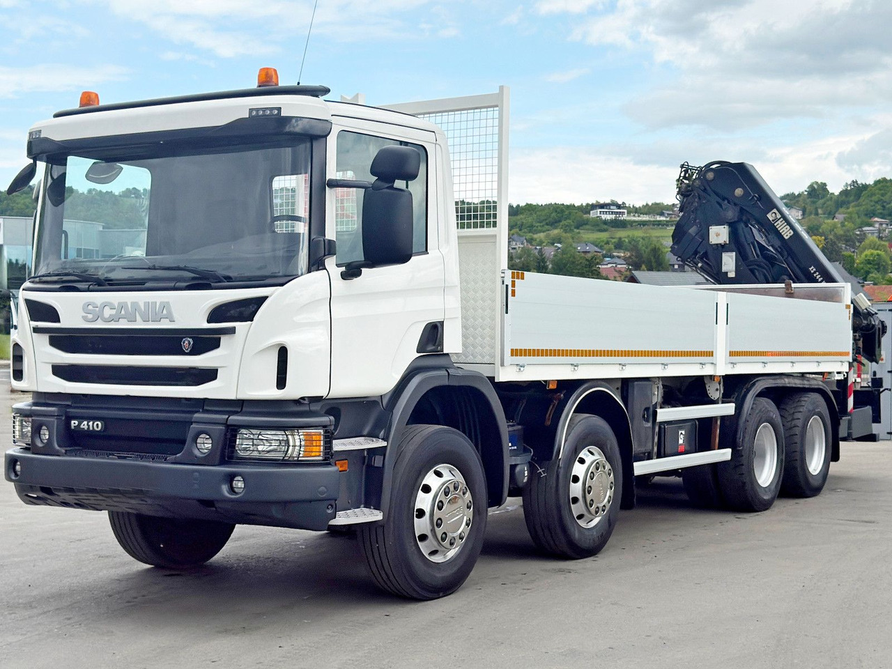 Scania P 410*PLATFORM 7,00m*HIAB 244 E-5 HIPRO+FUNK/8x4 Scania P 410*PRITSCHE 7,00m*HIAB 244 E-5 HIPRO+FUNK/8x4 - Auto s hydraulickou rukou, Nákladní automobil valníkový/ Plošinový: obrázek 4 Scania P 410*PLATFORM 7,00m*HIAB 244 E-5 HIPRO+FUNK/8x4 Scania P 410*PRITSCHE 7,00m*HIAB 244 E-5 HIPRO+FUNK/8x4 - Auto s hydraulickou rukou, Nákladní automobil valníkový/ Plošinový: obrázek 4