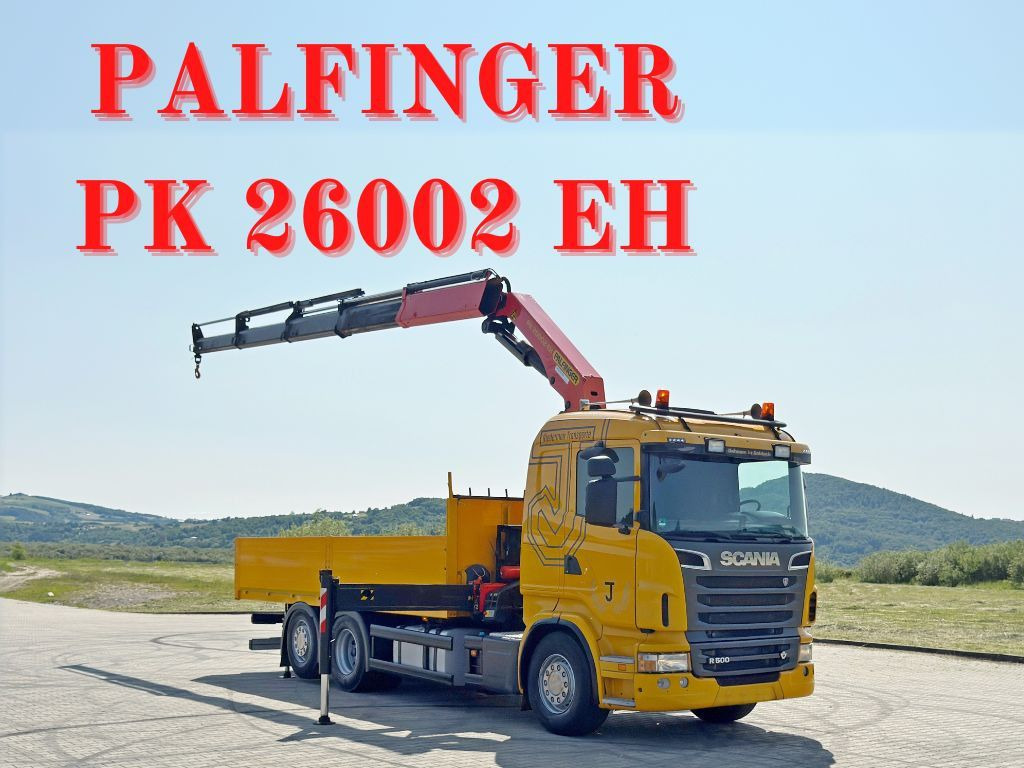 Scania R 500 * PK 26002 EH + FUNK * TOPZUSTAND - Auto s hydraulickou rukou: obrázek 1 Scania R 500 * PK 26002 EH + FUNK * TOPZUSTAND - Auto s hydraulickou rukou: obrázek 1