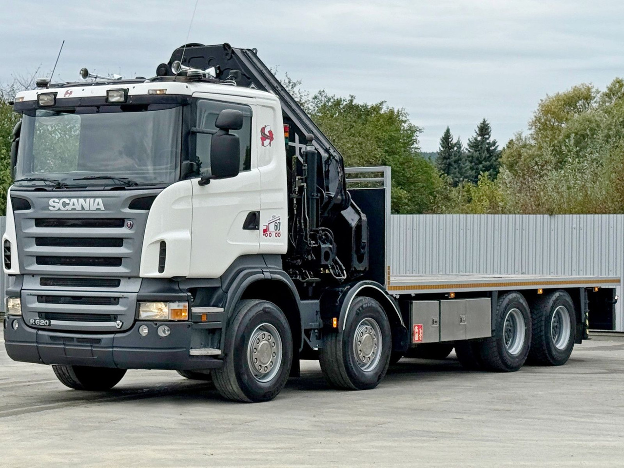 Scania R 620*PLATFORM 6,45m*HIAB 600 E - 9 + FUNK / 8x4 - Auto s hydraulickou rukou: obrázek 3 Scania R 620*PLATFORM 6,45m*HIAB 600 E - 9 + FUNK / 8x4 - Auto s hydraulickou rukou: obrázek 3