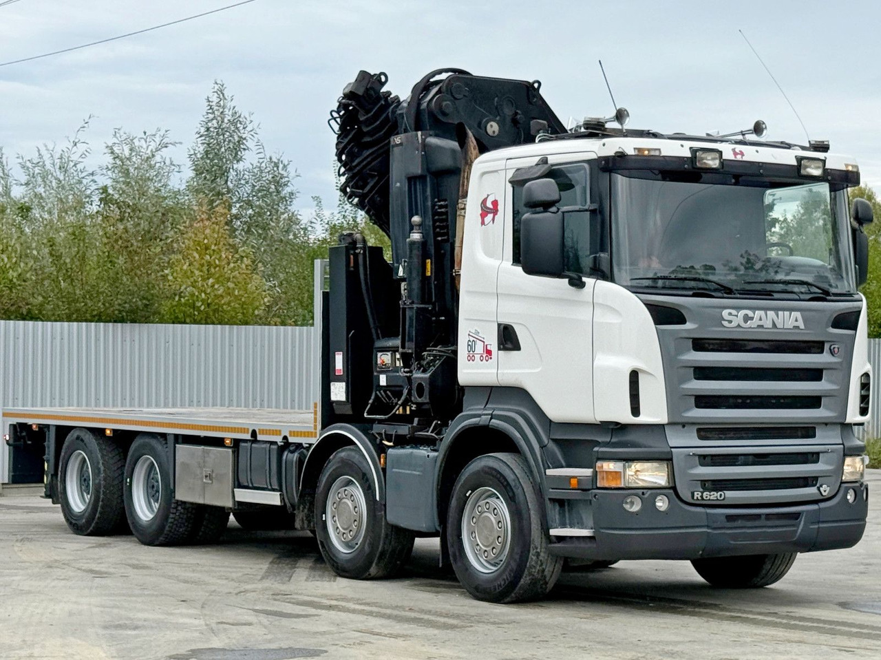 Scania R 620*PLATFORM 6,45m*HIAB 600 E - 9 + FUNK / 8x4 - Auto s hydraulickou rukou: obrázek 4 Scania R 620*PLATFORM 6,45m*HIAB 600 E - 9 + FUNK / 8x4 - Auto s hydraulickou rukou: obrázek 4