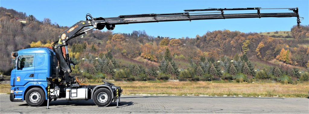 Scania R420 * Sattelzugmaschine + PM SERIE 25/FUNK *TOP - Auto s hydraulickou rukou: obrázek 5 Scania R420 * Sattelzugmaschine + PM SERIE 25/FUNK *TOP - Auto s hydraulickou rukou: obrázek 5