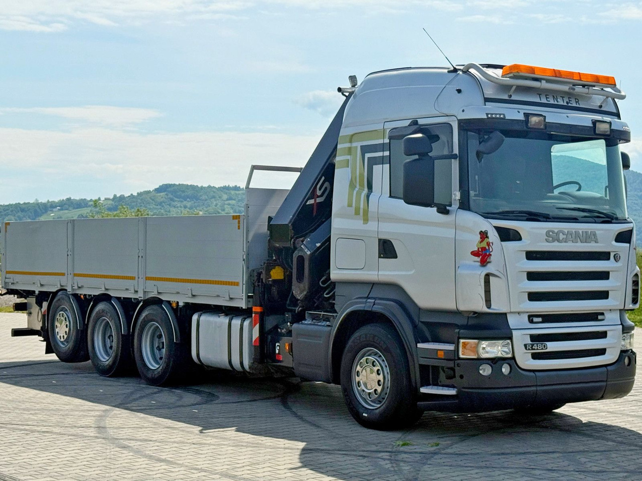 Scania R480 PRITSCHE 6,85m *HIAB 377 E-8 HIPRO/FUNK*8x4 - Auto s hydraulickou rukou: obrázek 3 Scania R480 PRITSCHE 6,85m *HIAB 377 E-8 HIPRO/FUNK*8x4 - Auto s hydraulickou rukou: obrázek 3