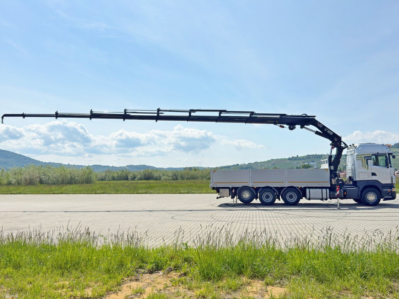 Scania R480 PRITSCHE 6,85m *HIAB 377 E-8 HIPRO/FUNK*8x4 - Auto s hydraulickou rukou: obrázek 5 Scania R480 PRITSCHE 6,85m *HIAB 377 E-8 HIPRO/FUNK*8x4 - Auto s hydraulickou rukou: obrázek 5