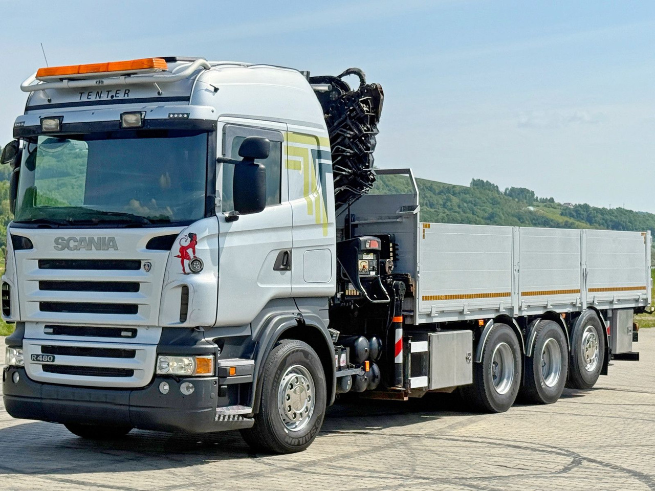 Scania R480 PRITSCHE 6,85m *HIAB 377 E-8 HIPRO/FUNK*8x4 - Auto s hydraulickou rukou: obrázek 3 Scania R480 PRITSCHE 6,85m *HIAB 377 E-8 HIPRO/FUNK*8x4 - Auto s hydraulickou rukou: obrázek 3
