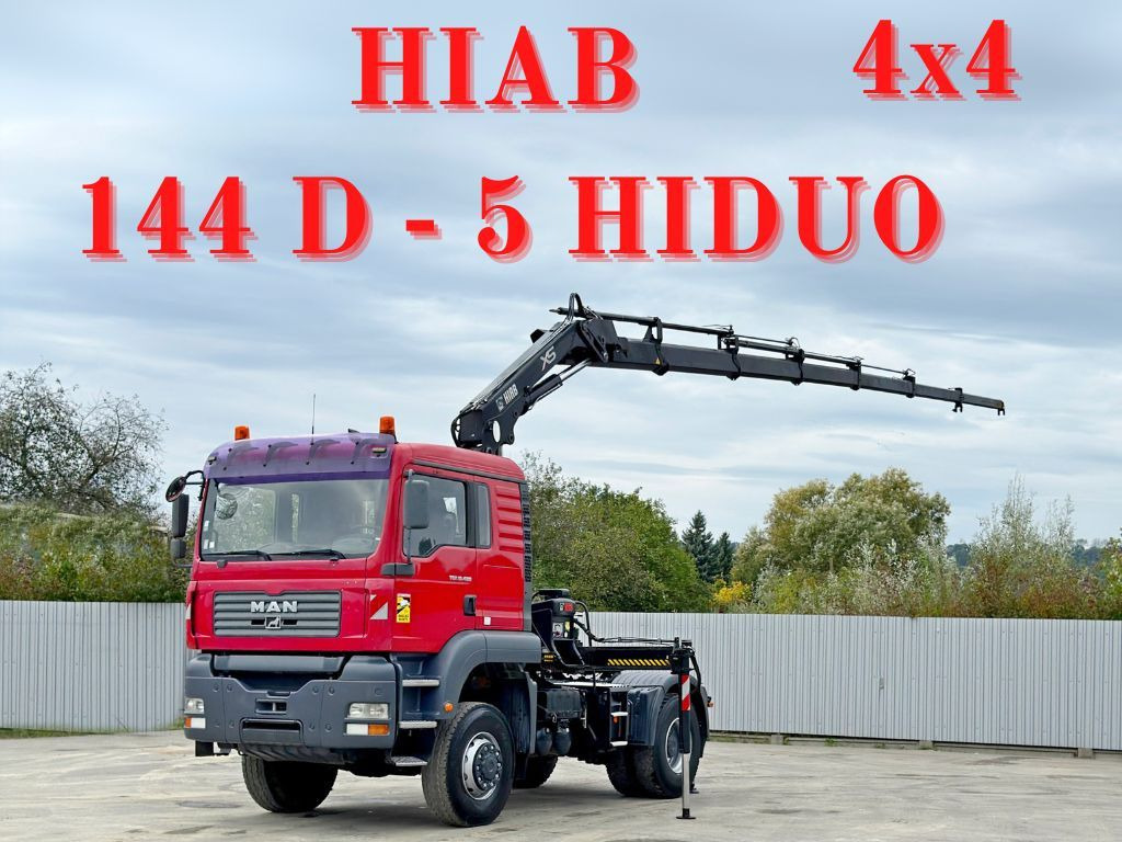MAN TGS 18.480 * HIAB 144 D - HIDUO + FUNK/ 4x4 *TOP - Tahač: obrázek 1 MAN TGS 18.480 * HIAB 144 D - HIDUO + FUNK/ 4x4 *TOP - Tahač: obrázek 1