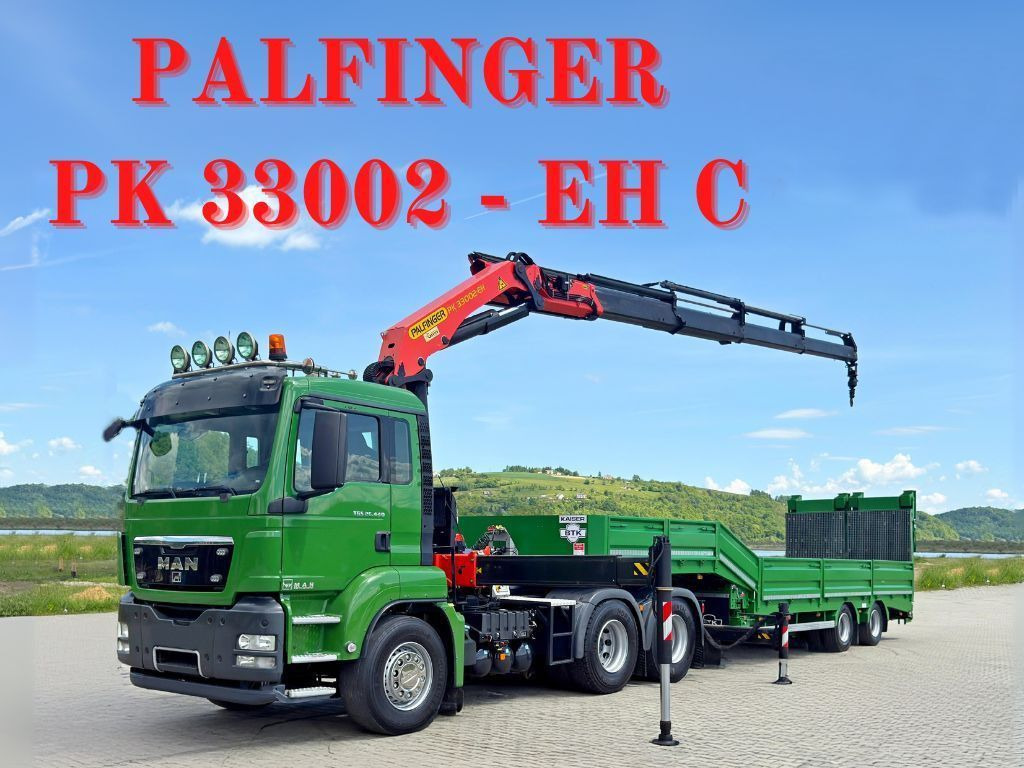 MAN TGS 26.440*Anhänger 10,30m + PK 33002-EH C/FUNK - Tahač: obrázek 1 MAN TGS 26.440*Anhänger 10,30m + PK 33002-EH C/FUNK - Tahač: obrázek 1