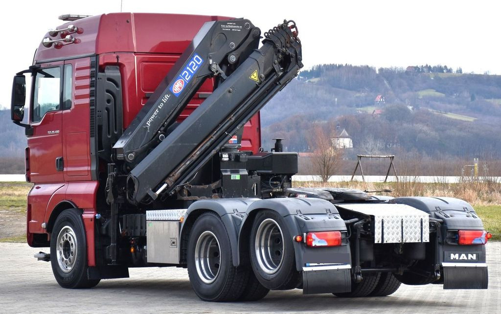 MAN TGX 28.480 Sattelzugmaschine + HMF 2120 K5/FUNK  leasing MAN TGX 28.480 Sattelzugmaschine + HMF 2120 K5/FUNK: obrázek 7