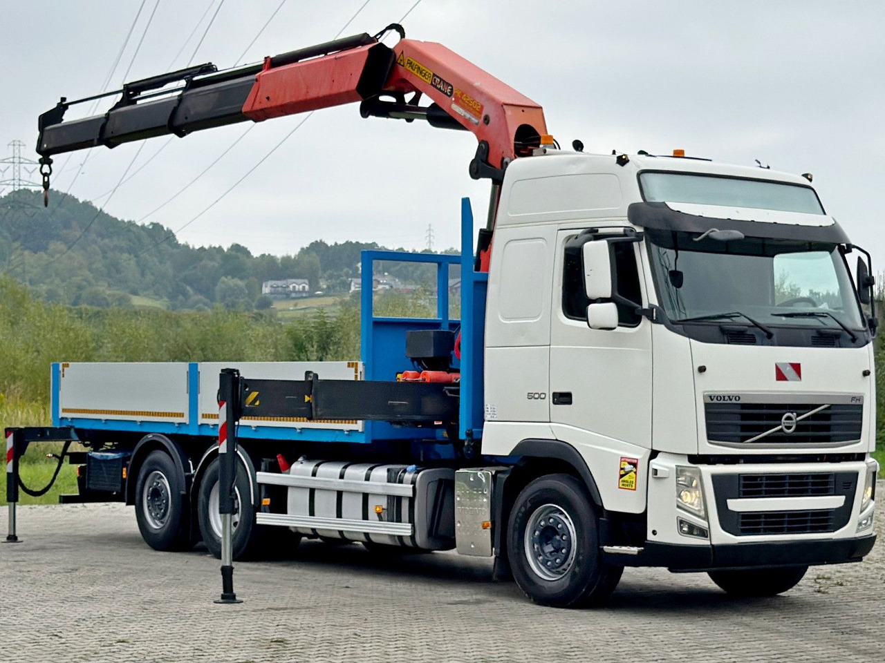 Volvo FH 500 * PRITSCHE 6,05 m* PK 42502 + FUNK *TOP - Auto s hydraulickou rukou: obrázek 2 Volvo FH 500 * PRITSCHE 6,05 m* PK 42502 + FUNK *TOP - Auto s hydraulickou rukou: obrázek 2