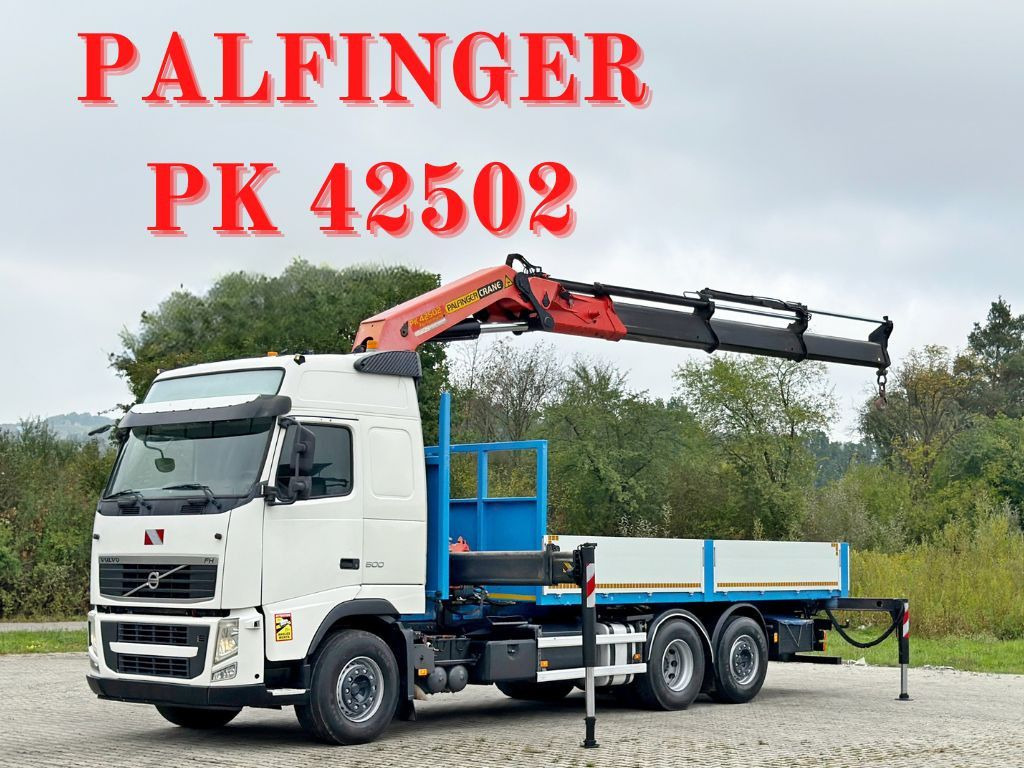 Volvo FH 500 * PRITSCHE 6,05 m* PK 42502 + FUNK *TOP - Auto s hydraulickou rukou: obrázek 1 Volvo FH 500 * PRITSCHE 6,05 m* PK 42502 + FUNK *TOP - Auto s hydraulickou rukou: obrázek 1