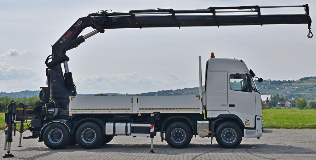 Volvo FH 520 * HIAB 1055 EP - 4 HIPRO/FUNK * 8x4 - Auto s hydraulickou rukou, Nákladní automobil valníkový/ Plošinový: obrázek 5 Volvo FH 520 * HIAB 1055 EP - 4 HIPRO/FUNK * 8x4 - Auto s hydraulickou rukou, Nákladní automobil valníkový/ Plošinový: obrázek 5