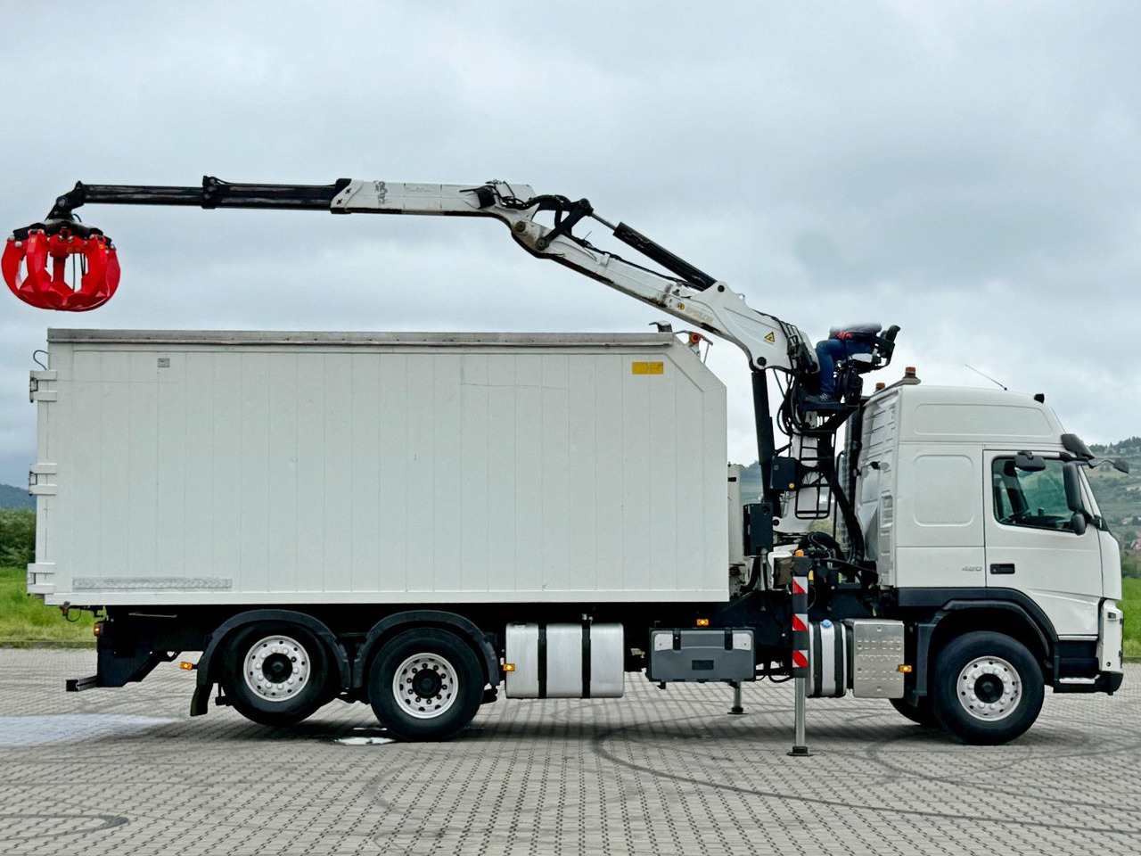 Auto s hydraulickou rukou Volvo FM 420 Kipper 6,20 m * EPSILON Q150L75 *TOP: obrázek 6