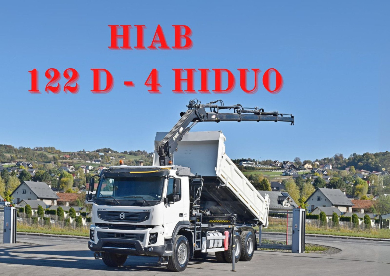 Volvo FMX 410 Kipper 5,20m*HIAB 122 D-4 HIDUO/FUNK*6x4 - Auto s hydraulickou rukou: obrázek 1 Volvo FMX 410 Kipper 5,20m*HIAB 122 D-4 HIDUO/FUNK*6x4 - Auto s hydraulickou rukou: obrázek 1