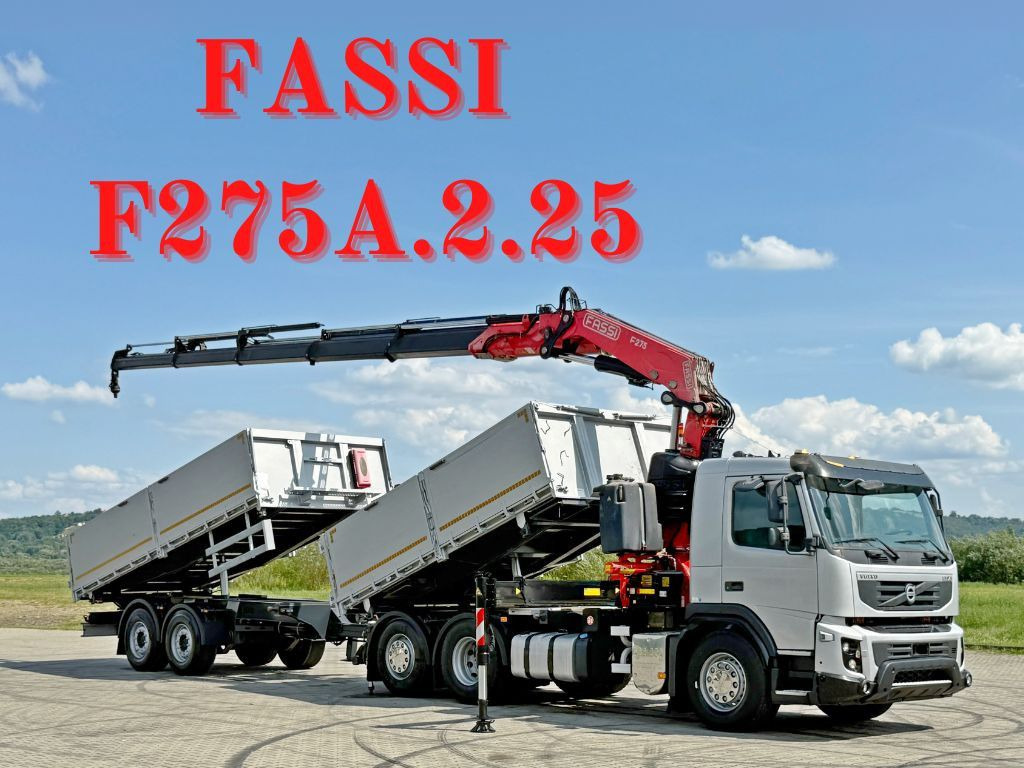 Volvo FMX 420* FASSI F275.2.25 + FUNK + Anhänger / TOP - Auto s hydraulickou rukou: obrázek 1 Volvo FMX 420* FASSI F275.2.25 + FUNK + Anhänger / TOP - Auto s hydraulickou rukou: obrázek 1