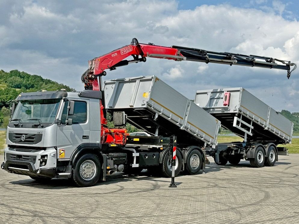 Volvo FMX 420* FASSI F275.2.25 + FUNK + Anhänger / TOP - Auto s hydraulickou rukou: obrázek 2 Volvo FMX 420* FASSI F275.2.25 + FUNK + Anhänger / TOP - Auto s hydraulickou rukou: obrázek 2