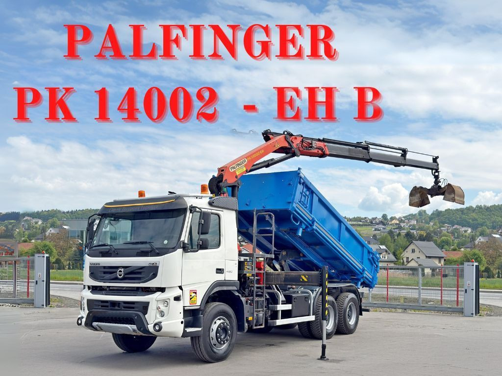 Volvo FMX 450 Kipper 5,15m * PK 14002-EH B * 6x4 * TOP - Auto s hydraulickou rukou: obrázek 1 Volvo FMX 450 Kipper 5,15m * PK 14002-EH B * 6x4 * TOP - Auto s hydraulickou rukou: obrázek 1