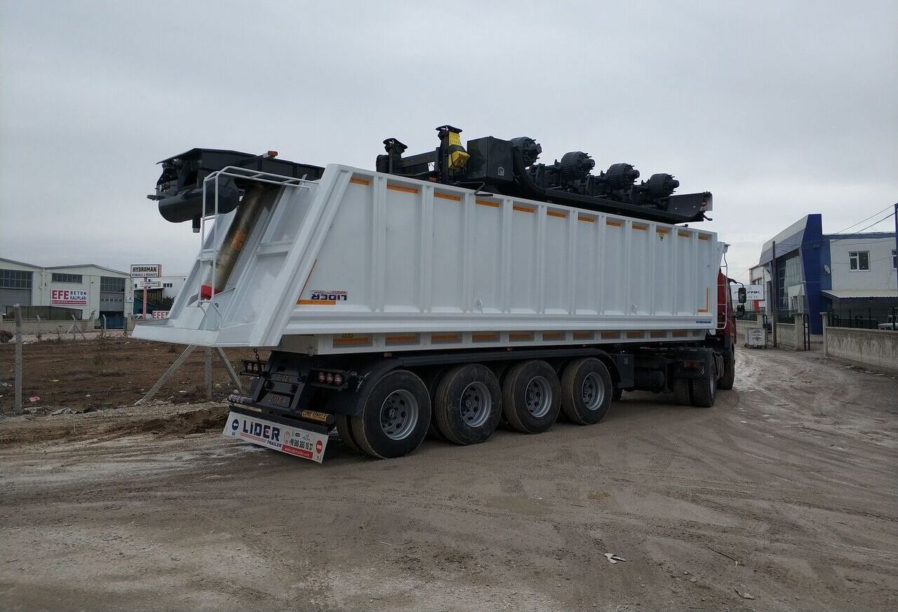 LIDER 2024 MODEL NEW 35 M3 DUMPER ( BENNE ) - Sklápěcí návěs: obrázek 4 LIDER 2024 MODEL NEW 35 M3 DUMPER ( BENNE ) - Sklápěcí návěs: obrázek 4