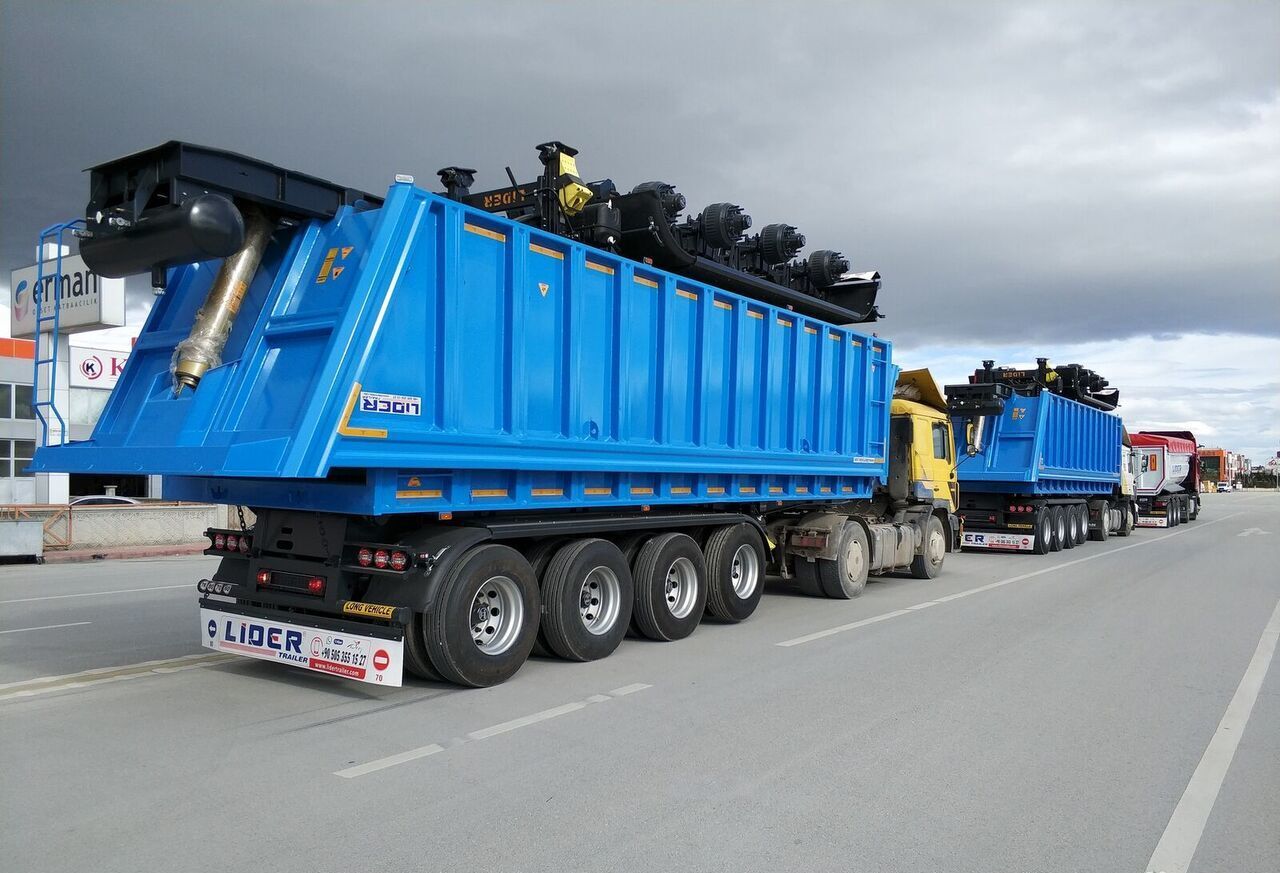 LIDER 2024 MODEL NEW 35 M3 DUMPER ( BENNE ) - Sklápěcí návěs: obrázek 1 LIDER 2024 MODEL NEW 35 M3 DUMPER ( BENNE ) - Sklápěcí návěs: obrázek 1