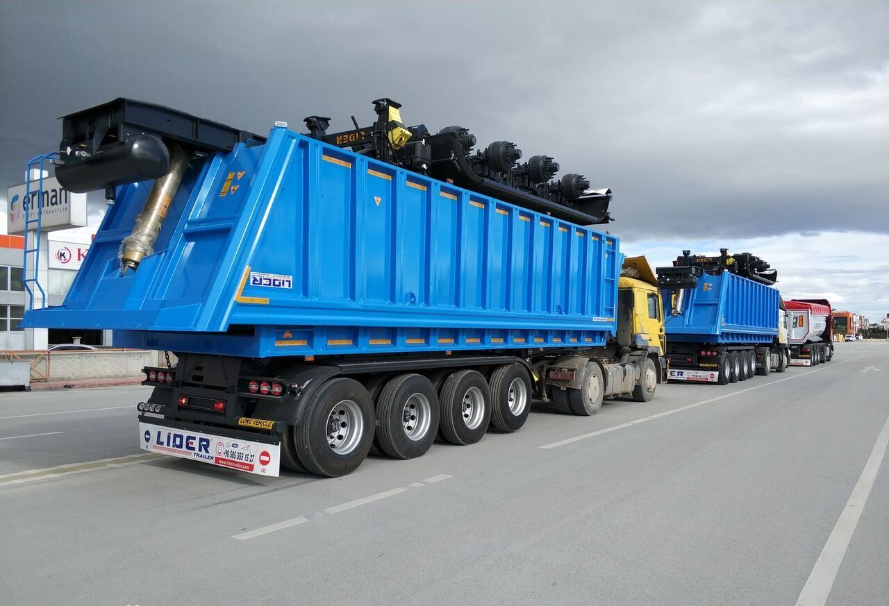 Nový Sklápěcí návěs LIDER 2024 MODEL NEW 35 M3 DUMPER ( BENNE ): obrázek 15