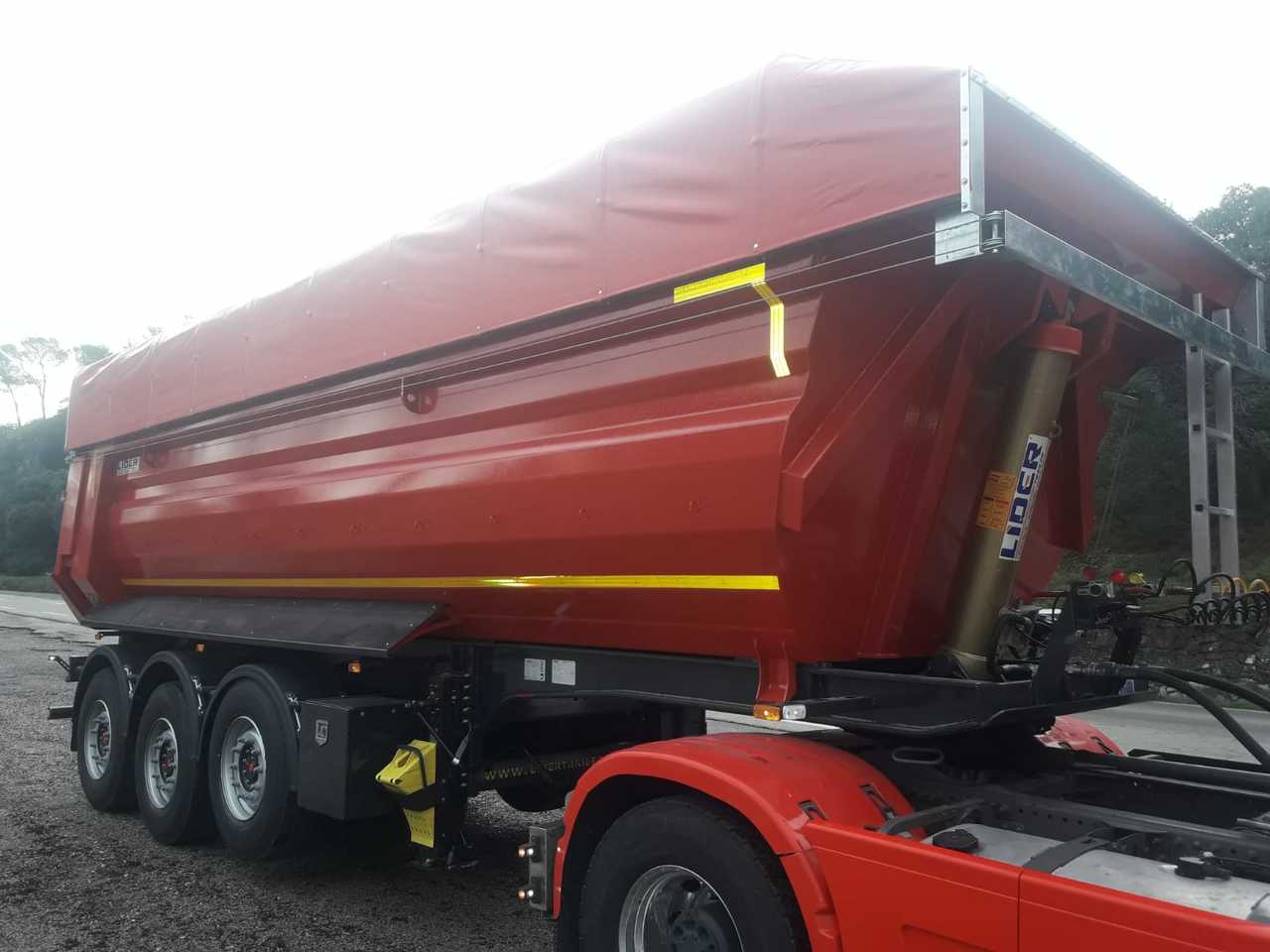 LIDER 2024 MODELS YEAR NEW (MANUFACTURER COMPANY LIDER TRAILER & TANKER - Sklápěcí návěs: obrázek 4 LIDER 2024 MODELS YEAR NEW (MANUFACTURER COMPANY LIDER TRAILER & TANKER - Sklápěcí návěs: obrázek 4