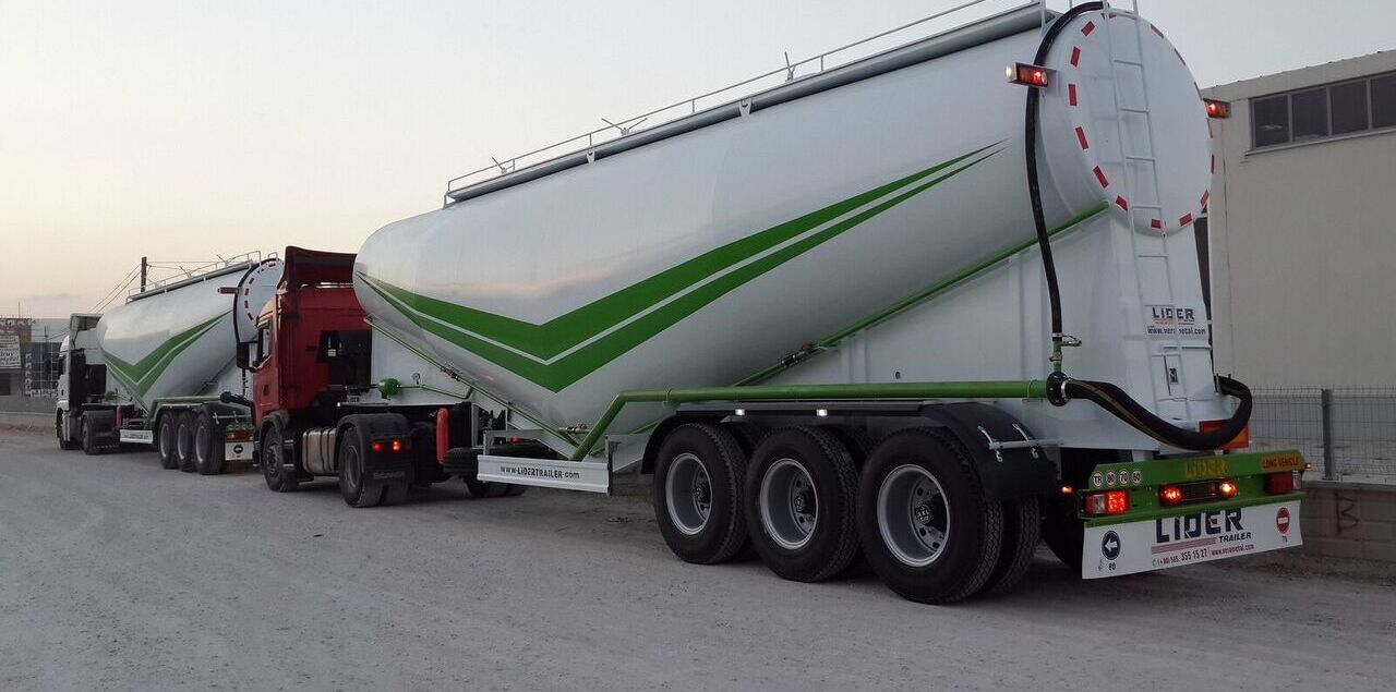 Nový Cisternový návěs pro dopravu cementu LIDER 2024 NEW 80 TONS CAPACITY FROM MANUFACTURER READY IN STOCK: obrázek 15