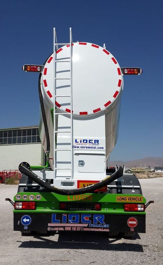 Nový Cisternový návěs pro dopravu cementu LIDER 2024 NEW 80 TONS CAPACITY FROM MANUFACTURER READY IN STOCK: obrázek 6
