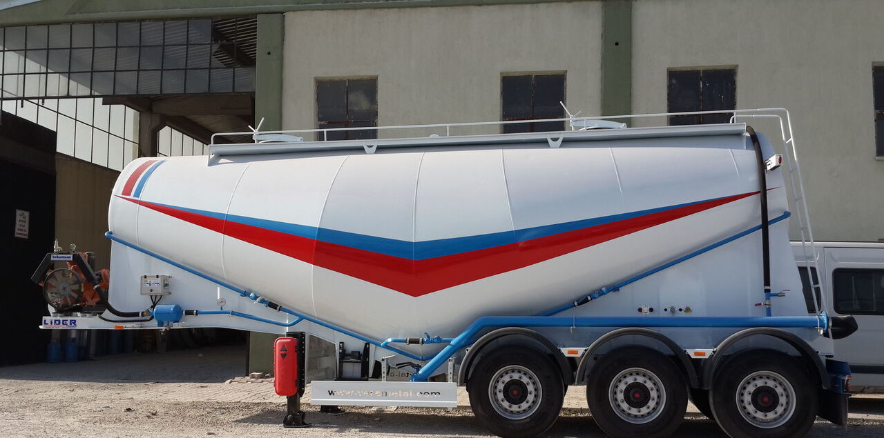 Nový Cisternový návěs pro dopravu cementu LIDER 2024 NEW 80 TONS CAPACITY FROM MANUFACTURER READY IN STOCK: obrázek 8